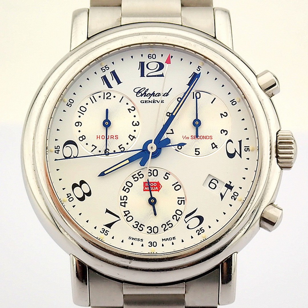 Chopard / 1000 Mille Miglia Chronograph - Gentlmen's Steel Wrist Watch - Bild 5 aus 11