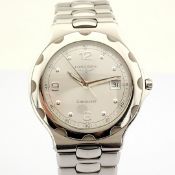 Longines / Conquest L16344 - Gentlmen's Steel Wrist Watch