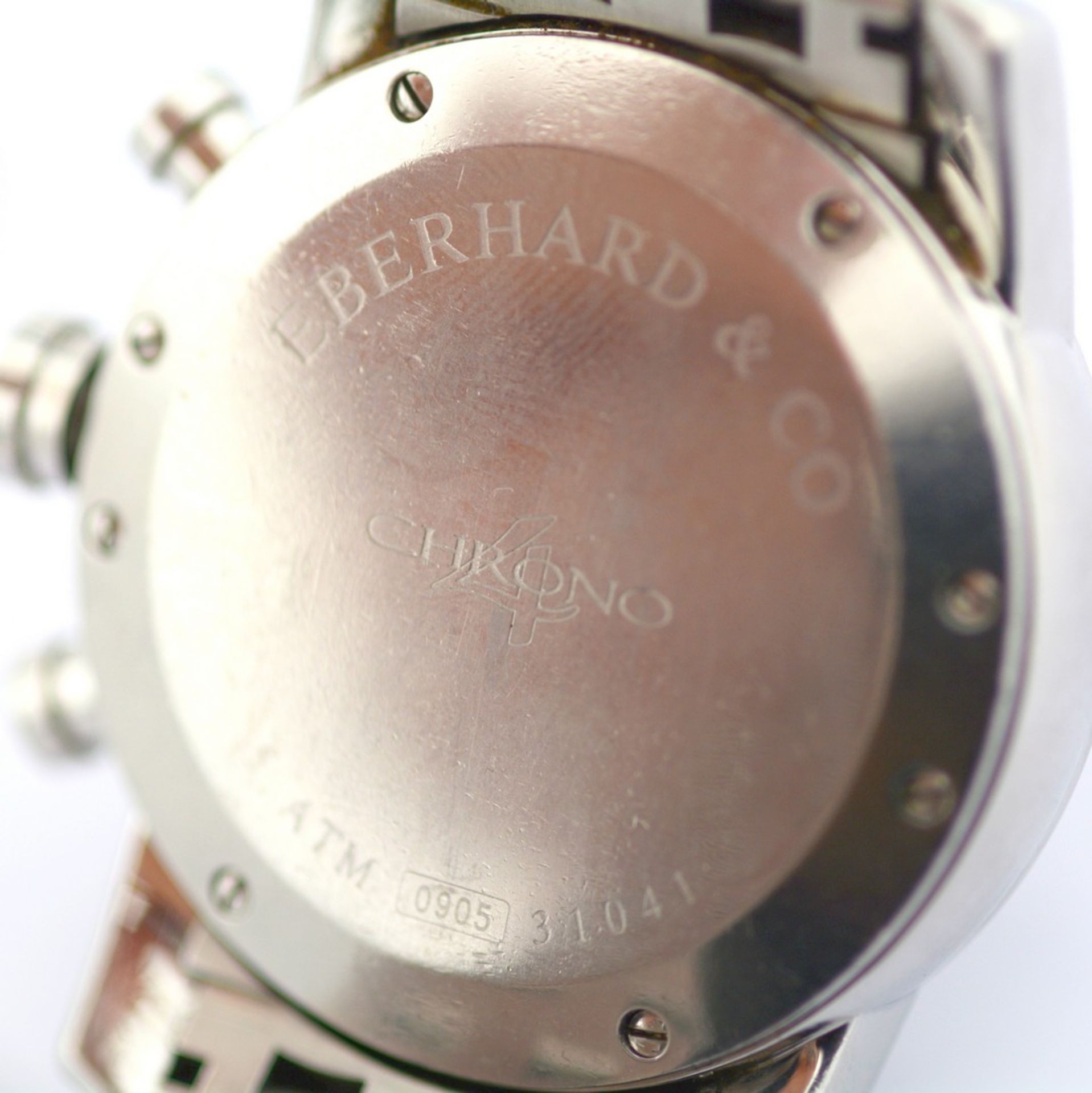 Eberhard & Co. / Chrono 4 Chronograph Automatic -Date - Gentlmen's Steel Wrist Watch - Image 6 of 8