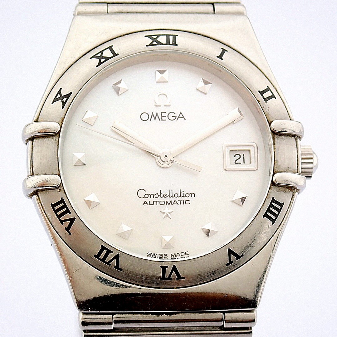 Omega / Constellation 28mm Mother of Pearl Dial - Lady's Steel Wrist Watch - Image 4 of 10