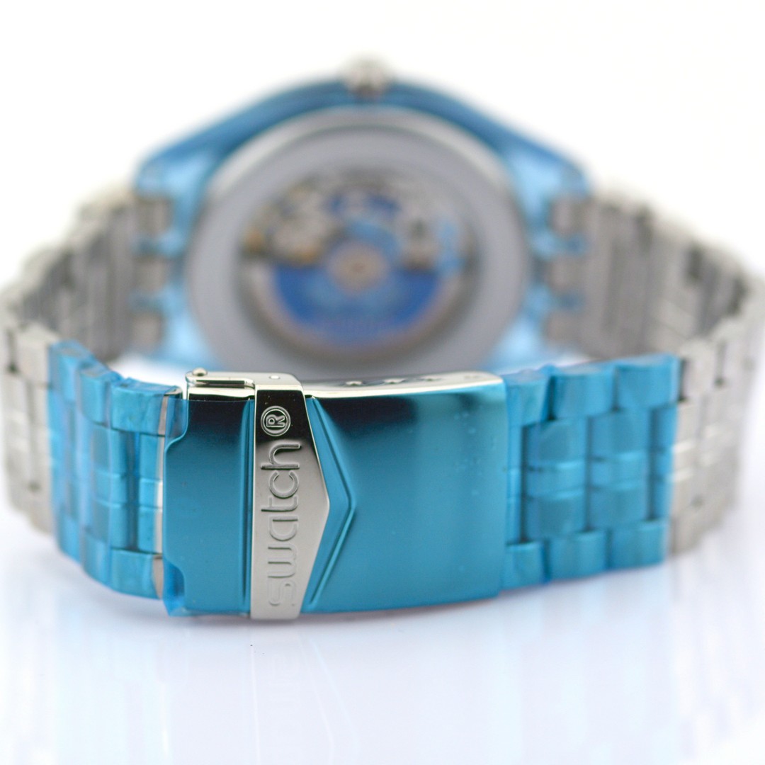 Swatch / Diaphane Irony Automatic - (Unworn) Unisex Steel Wrist Watch - Image 5 of 6