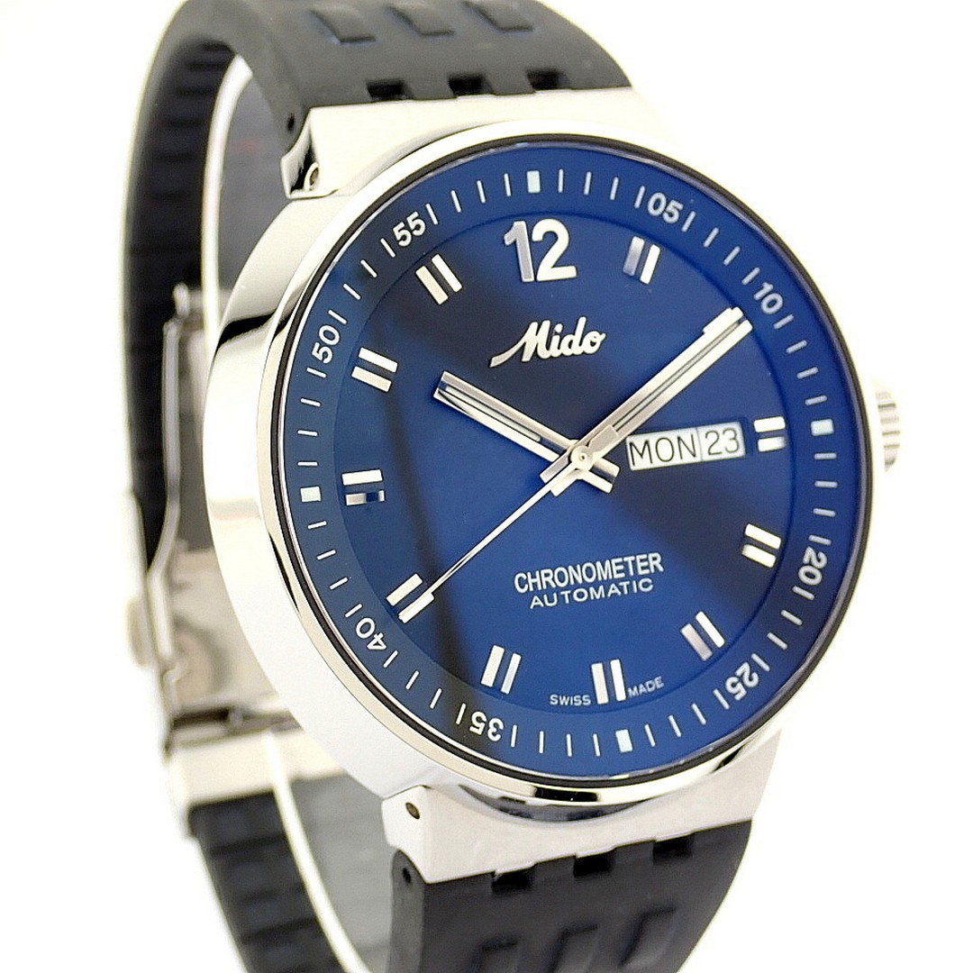 Mido / All Dial Day Date Choronometer Automatic Transparent (Unworn) - Gentlmen's Steel Wrist Watch - Image 4 of 14