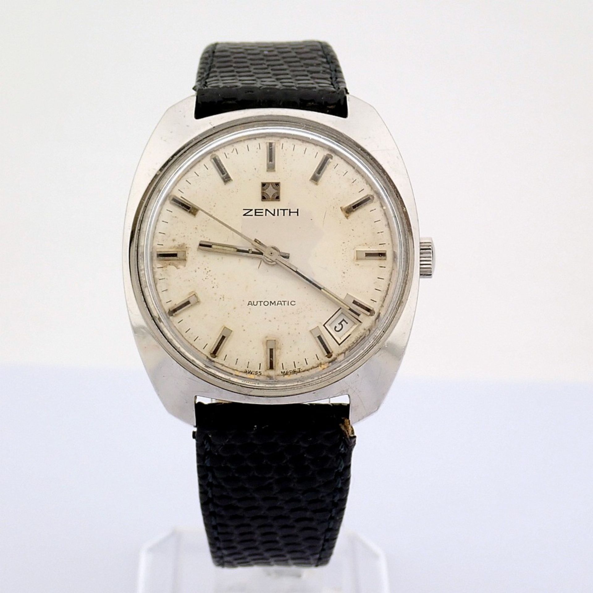 Zenith / Vintage Automatic - Gentlmen's Steel Wrist Watch - Image 9 of 9