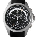 Girard-Perregaux / Traveller - World Timer WW.TC Chronograph - Gentlmen's Steel Wrist Watch