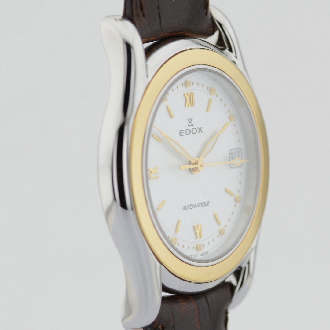 Edox / Automatic Date - Gentlmen's Steel Wrist Watch - Image 4 of 7