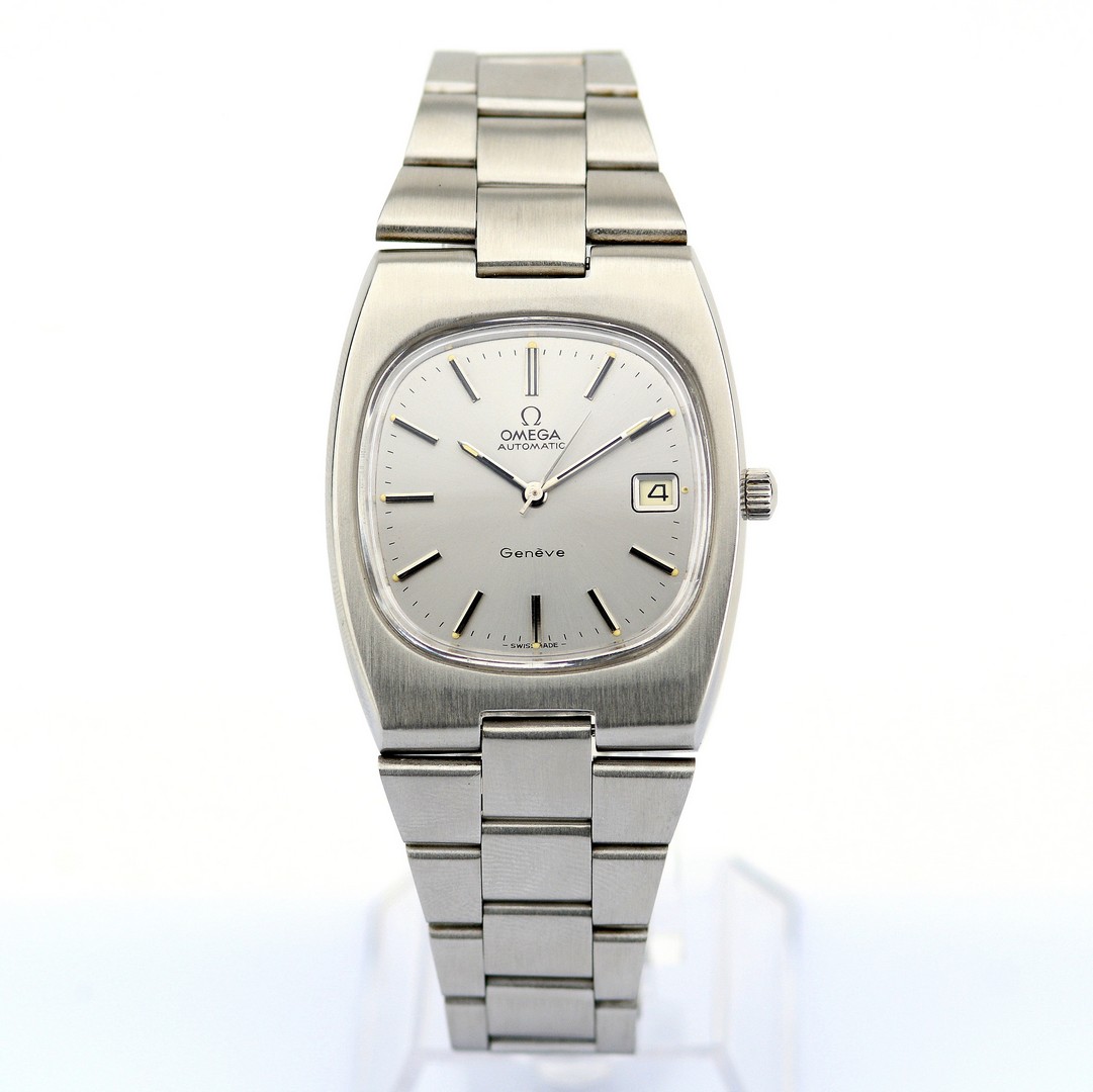 Omega / Geneve Automatic Date - Gentlmen's Steel Wrist Watch - Image 2 of 8