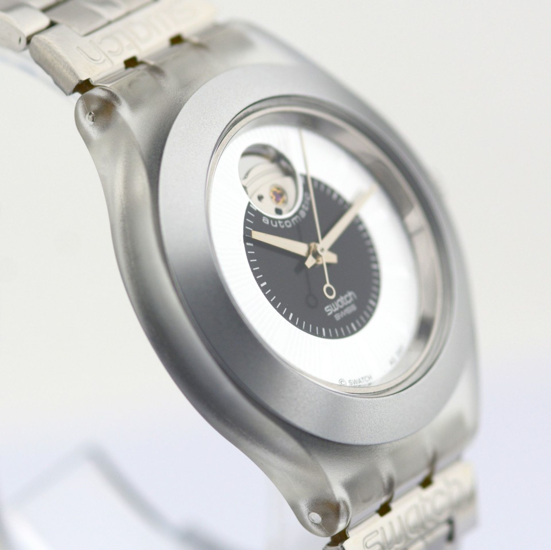 Swatch / Diaphane Irony Automatic - (Unworn) Unisex Steel Wrist Watch - Image 3 of 7