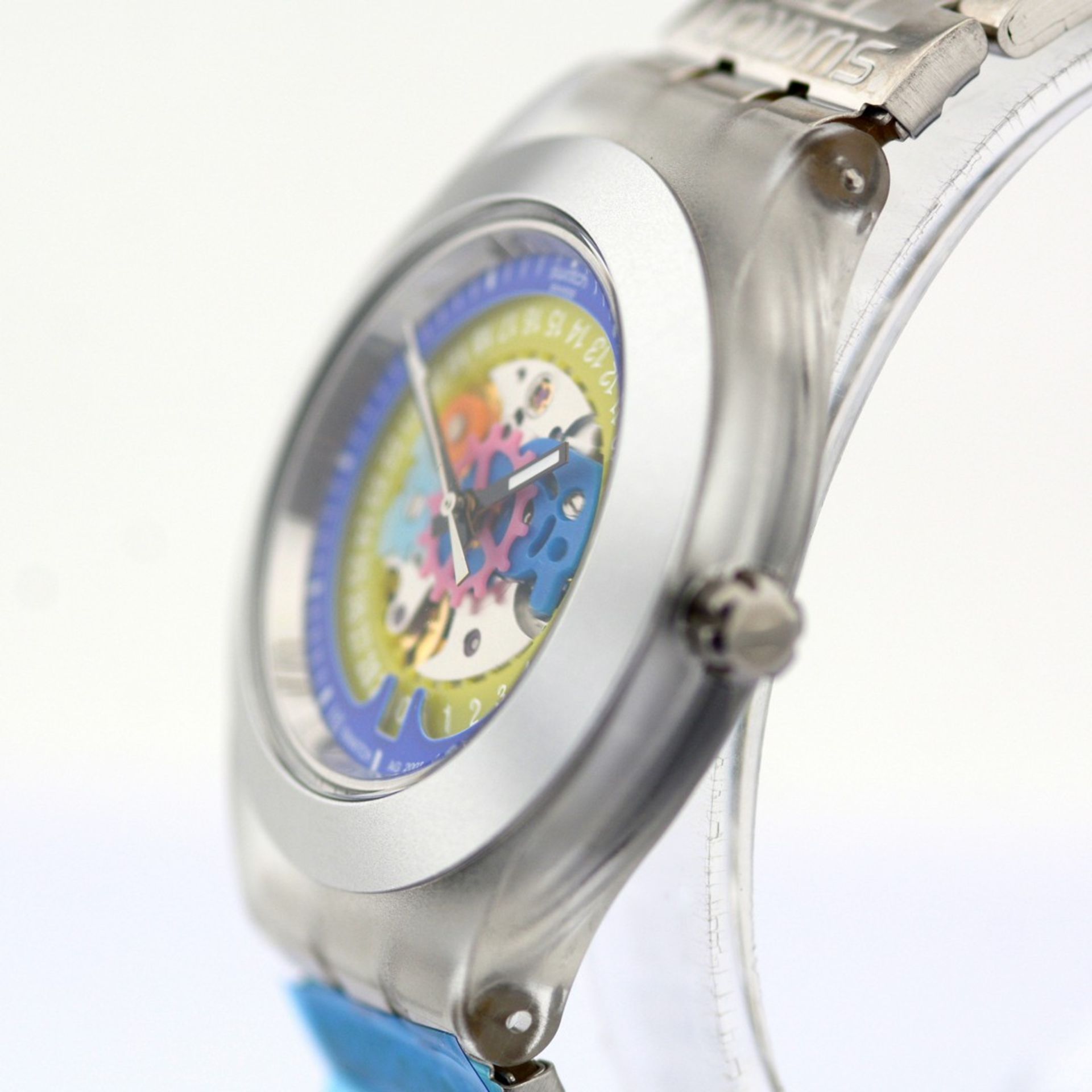Swatch / Diaphane Irony Automatic - (Unworn) Unisex Steel Wrist Watch - Image 2 of 7