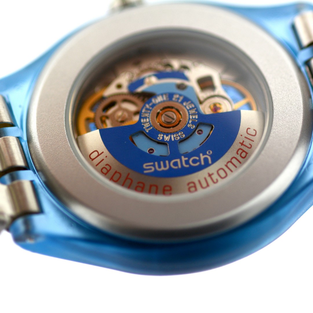 Swatch / Diaphane Irony Automatic - (Unworn) Unisex Steel Wrist Watch - Image 4 of 6