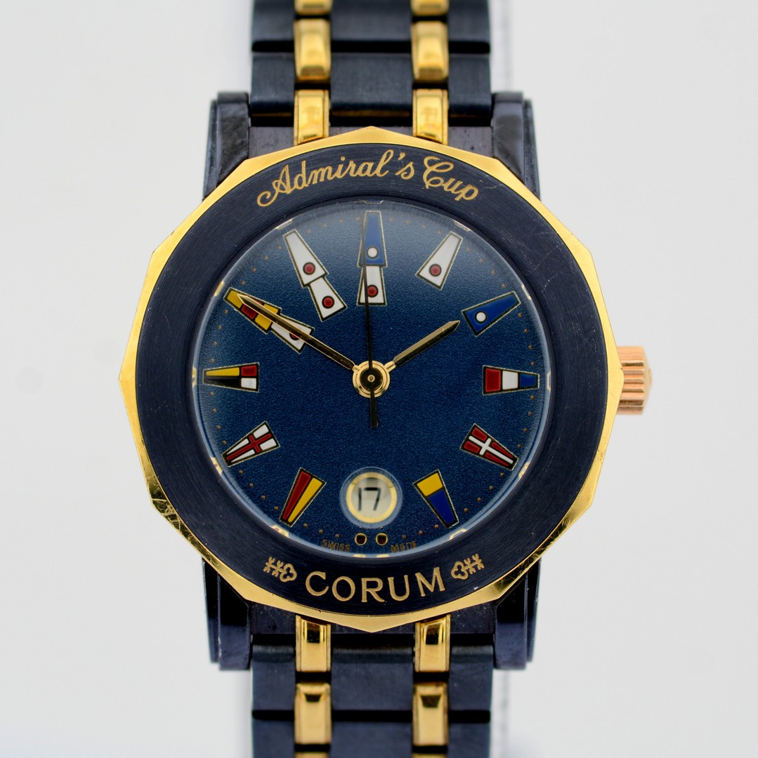 Corum / Admiral's Cup Titanium - Lady's Titanium Wrist Watch