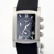 Longines / Dolce Vita Chronograph - Gentlmen's Steel Wrist Watch