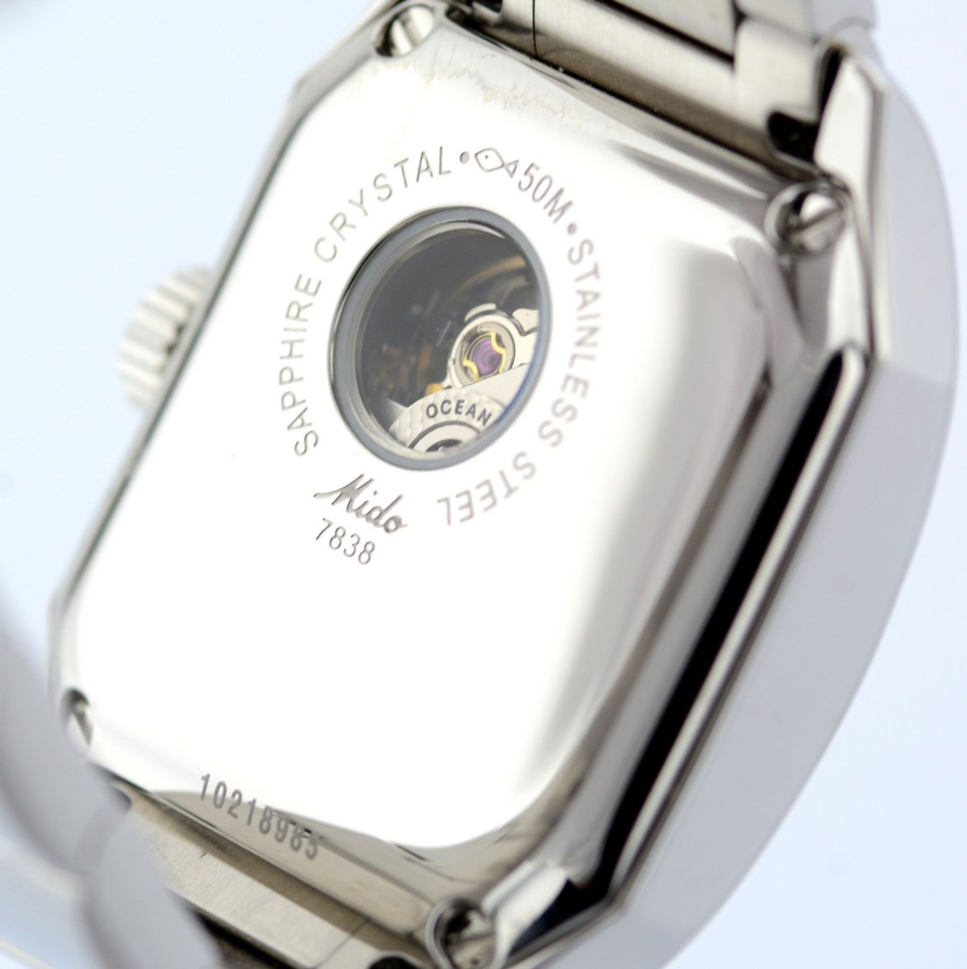 Mido / Ocean Star Diamond - Mother of Pearl Automatic Date - Lady's Steel Wrist Watch - Image 5 of 7