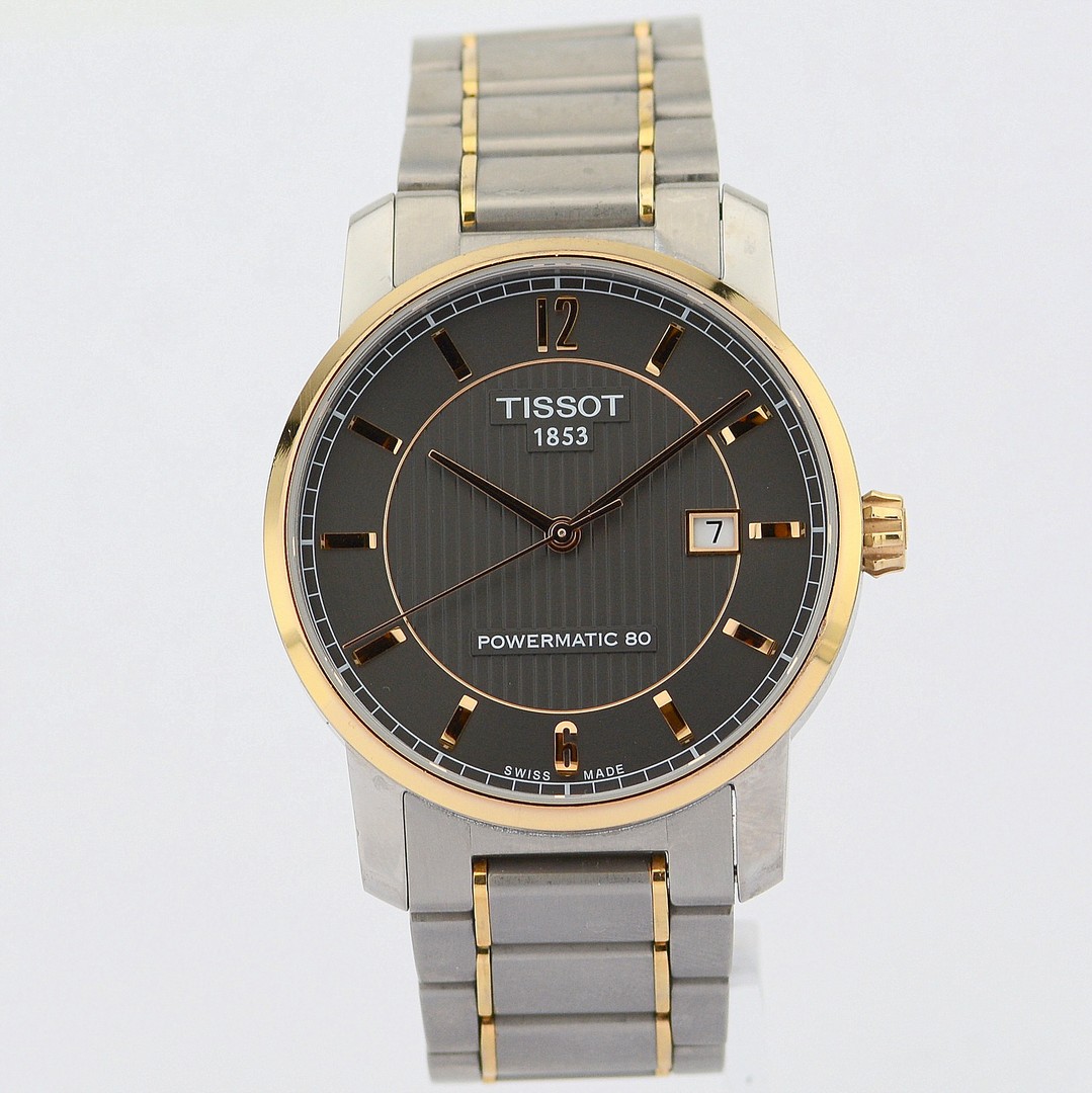 Tissot / Powermatic 80 Date - Automatic - Titanium - Gentlmen's Steel Wrist Watch - Image 3 of 10