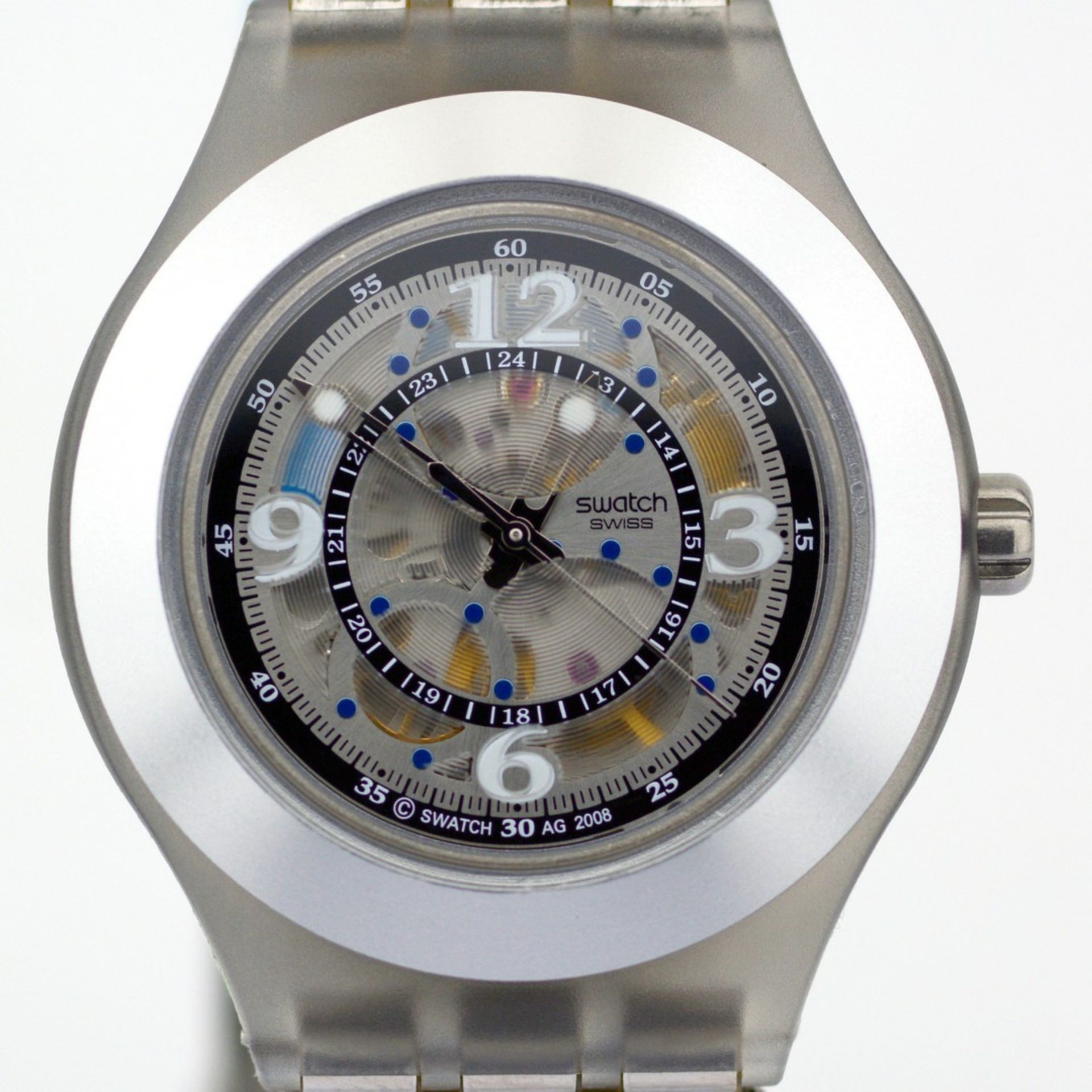 Swatch / Diaphane Irony Automatic - (Unworn) Unisex Steel Wrist Watch