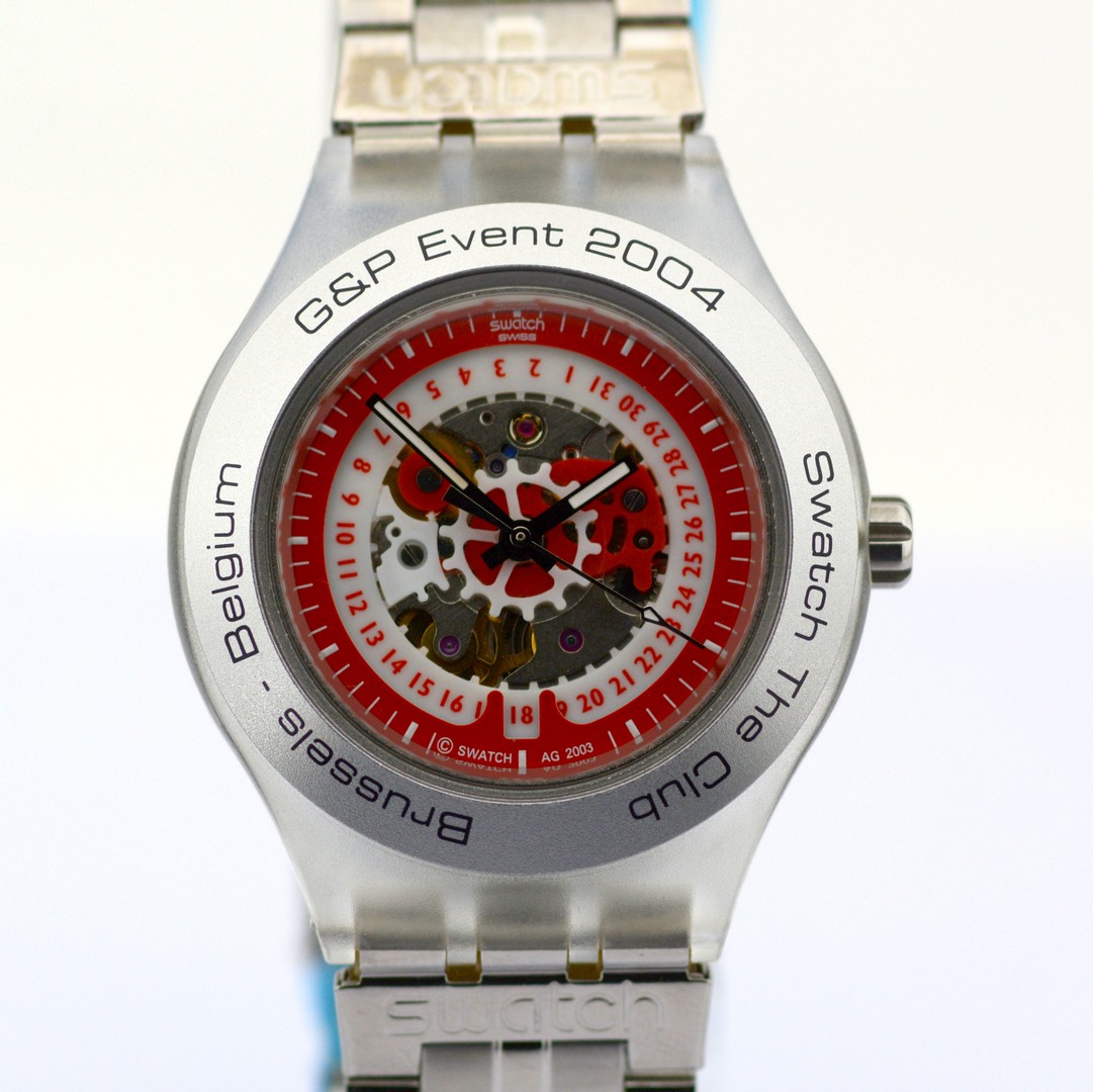 Swatch / Diaphane Irony Automatic - (Unworn) Unisex Steel Wrist Watch - Image 7 of 7