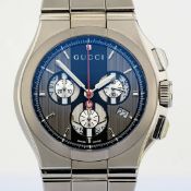 Gucci / Pantheon Automatic Chronograph - Gentlmen's Titanium Wrist Watch