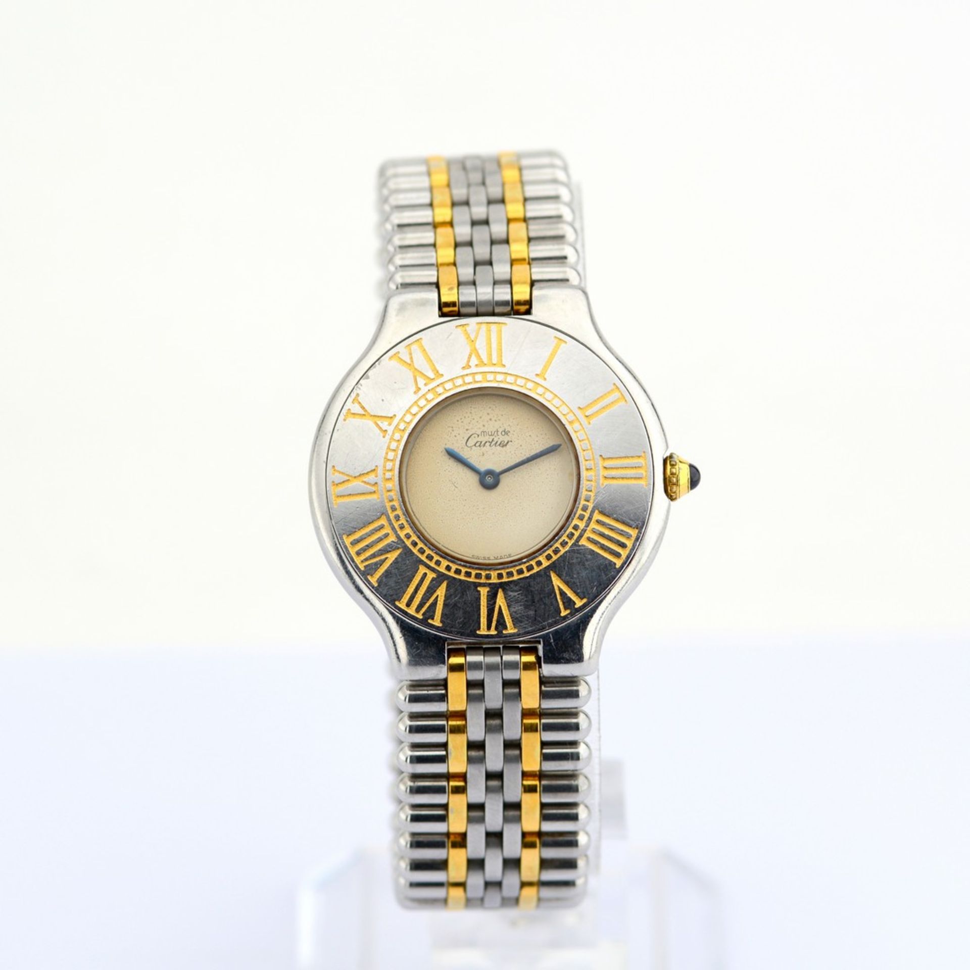 Cartier / Must de 21 - Lady's Gold/Steel Wrist Watch - Image 2 of 7