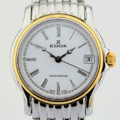 Edox / Automatic Date - Gentlmen's Gold/Steel Wrist Watch