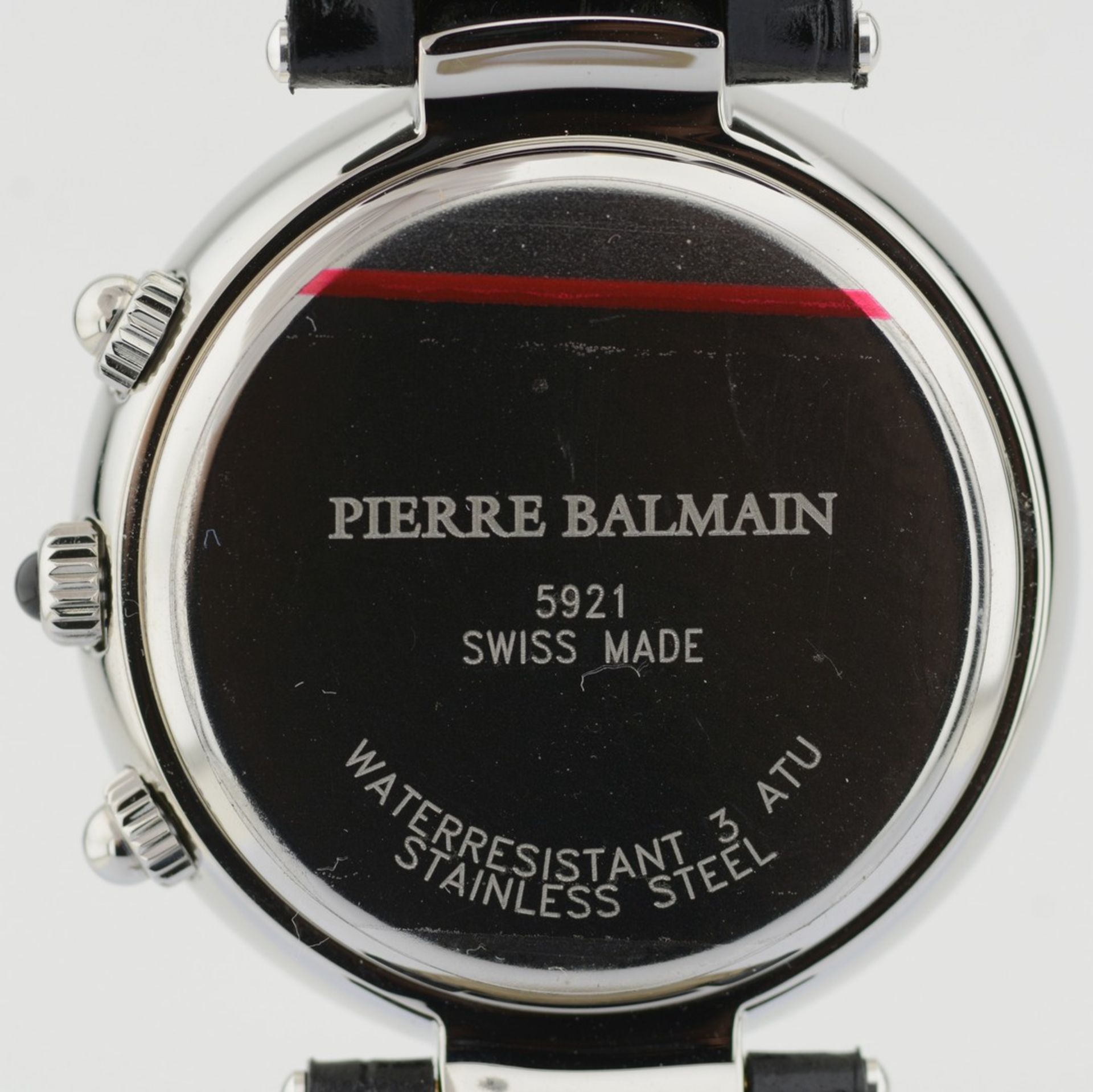 Pierre Balmain / Swiss Chronograph Date - Gentlmen's Steel Wrist Watch - Image 8 of 10