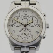 Tissot / PR50 Chronograph - Gentlmen's Steel Wrist Watch