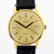Omega / Geneve 35 mm - Gentlmen's Steel Wrist Watch