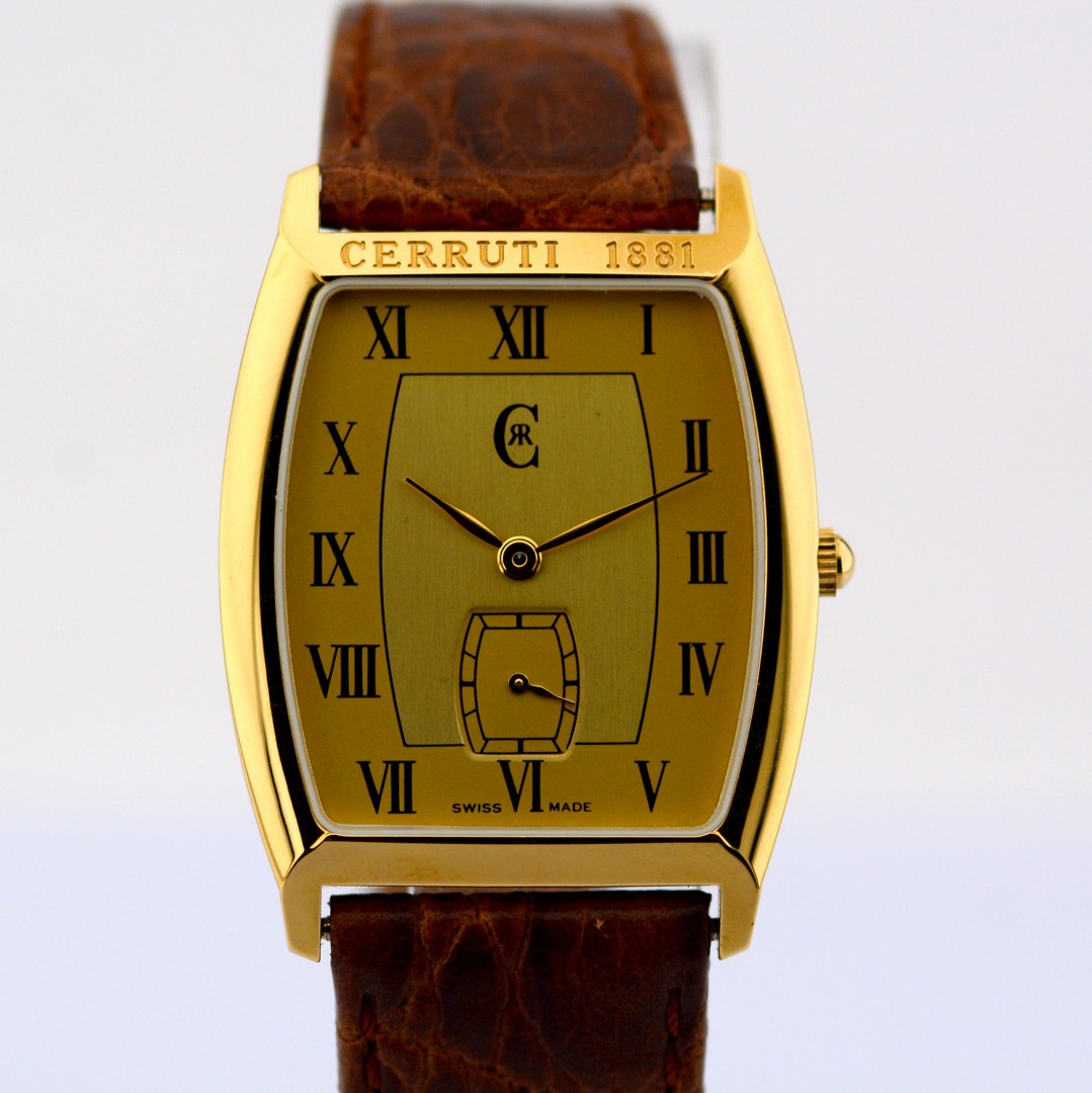 Cerruti / 1881 Unworn - (Unworn) Gentlmen's Gold/Steel Wrist Watch