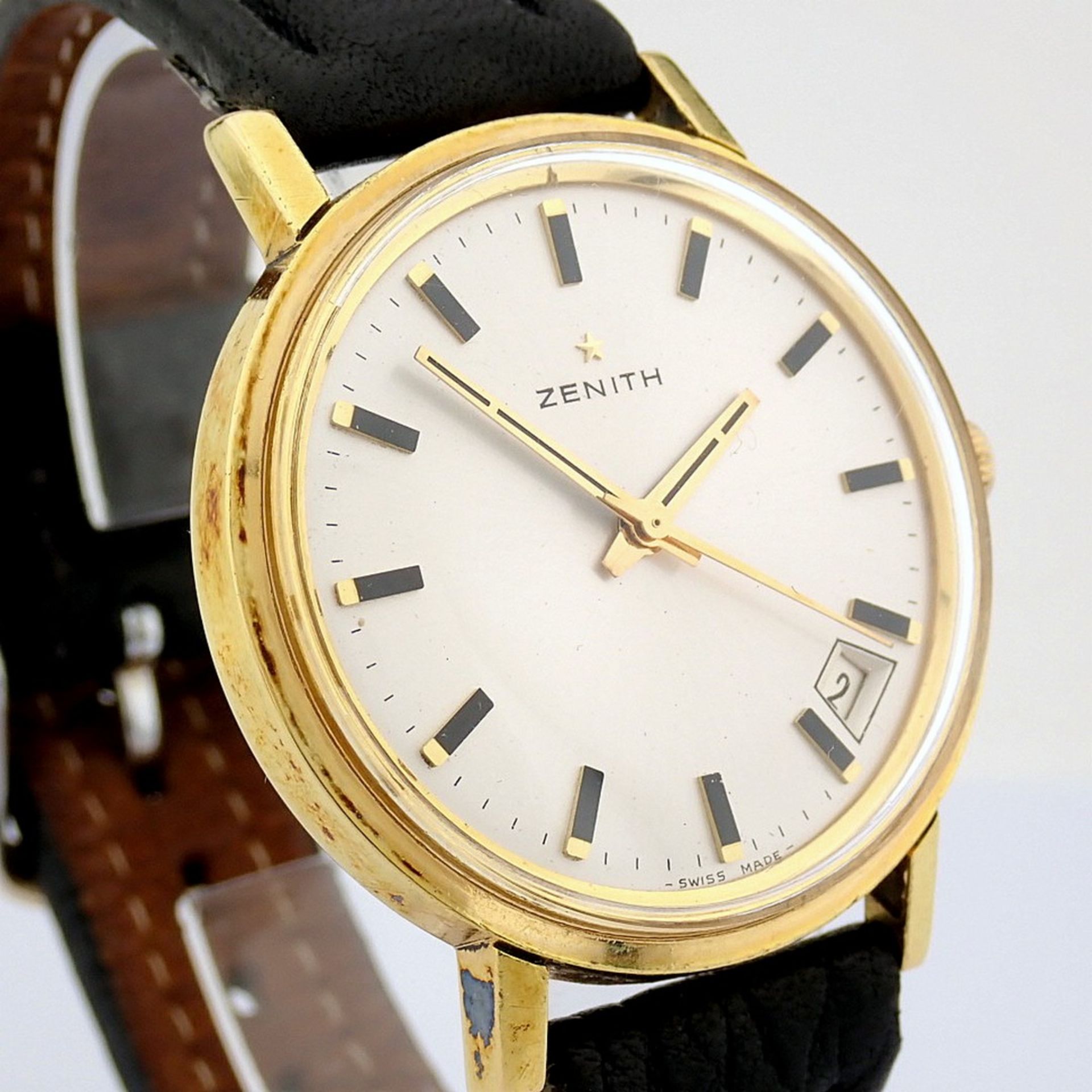 Zenith / Vintage Manuel Winding - Gentlmen's Steel Wrist Watch - Image 4 of 10