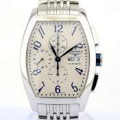 Longines / Longines Evidenza XL 56 mm Chronographe Day Date - Gentlmen's Steel Wrist Watch