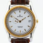 Edox / Chronometer Certified Automatic Date - Gentlmen's Gold/Steel Wrist Watch