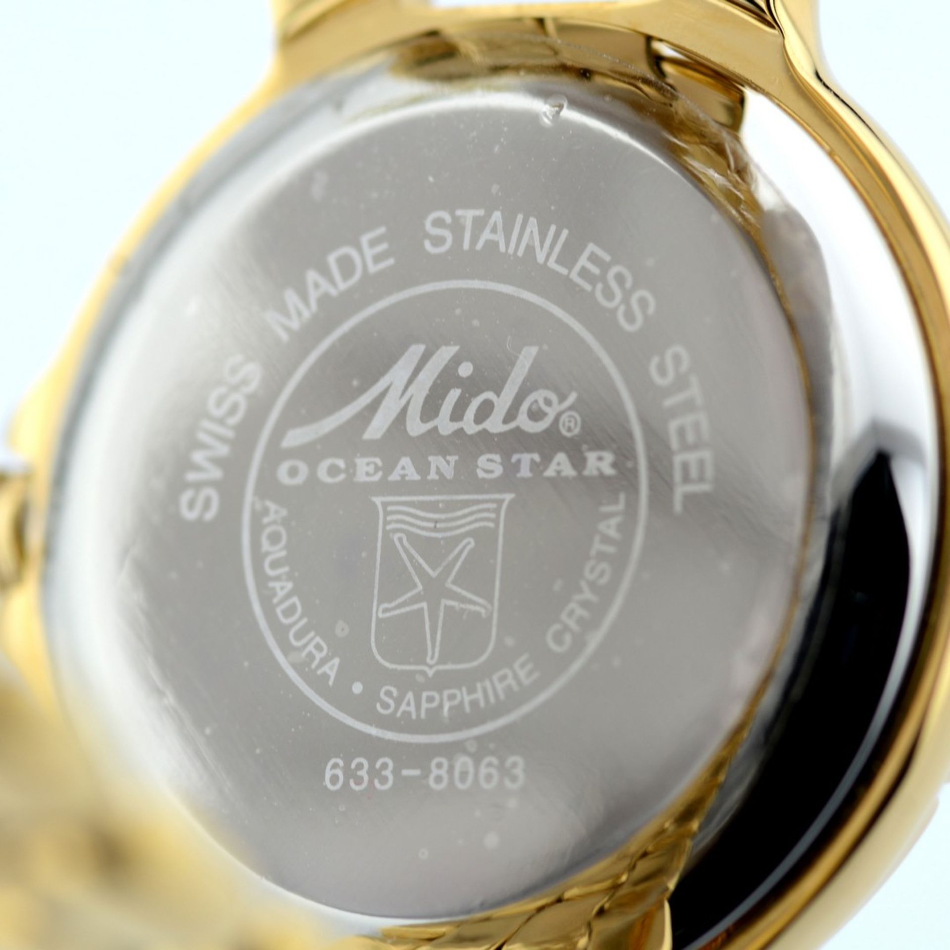 Mido / Ocean Star Automatic Date - Gentlmen's Gold-plated Wrist Watch - Image 5 of 8