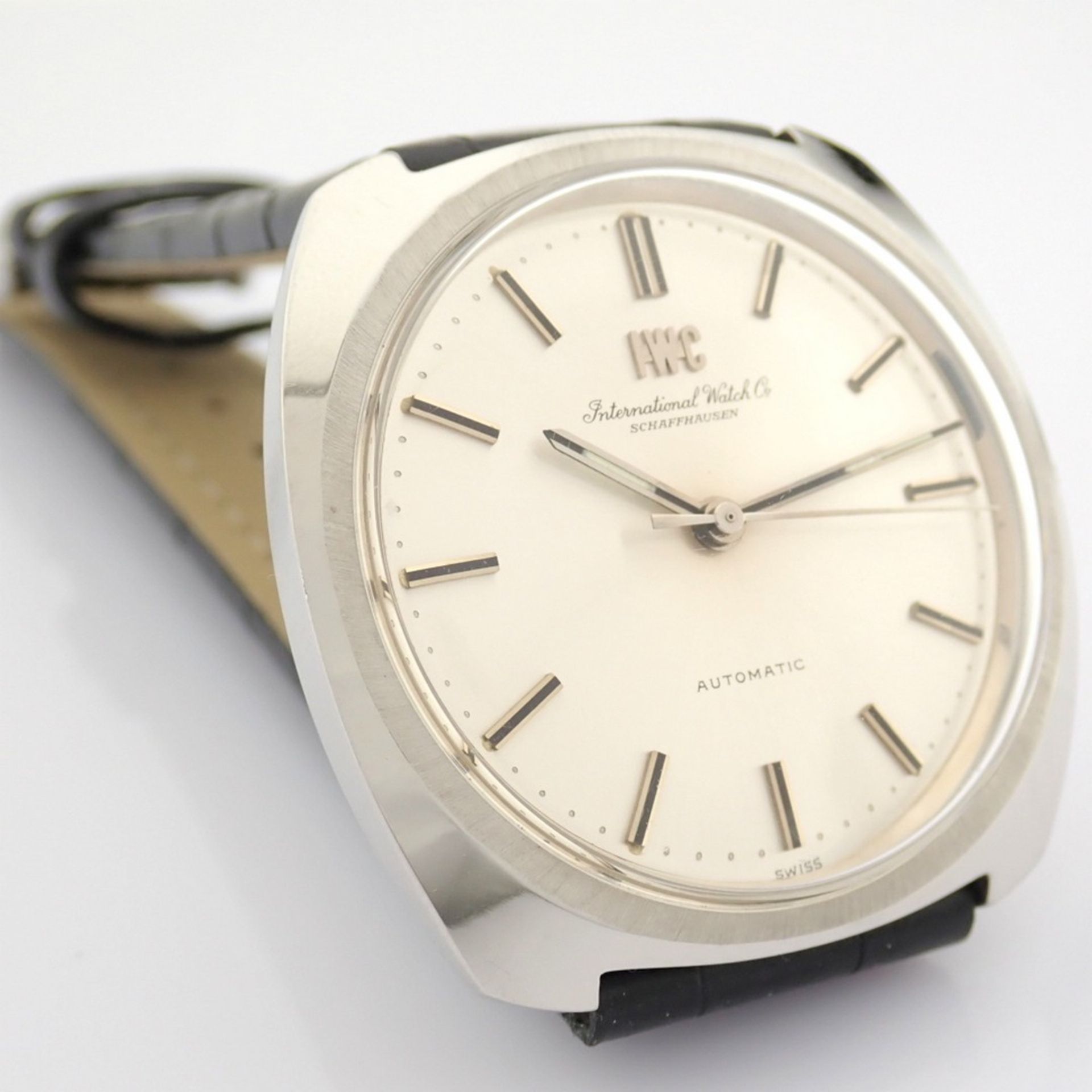 IWC / Pellaton (Rare) 1970s Caliber C854 - Gentlmen's Steel Wrist Watch - Image 4 of 15