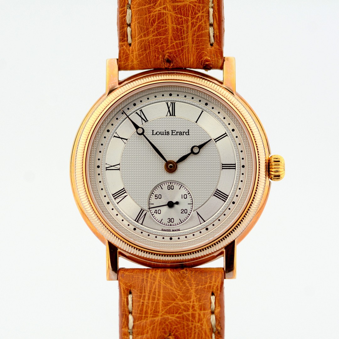 Louis Erard / Manual Winding - Gentlmen's Steel Wrist Watch - Image 3 of 10