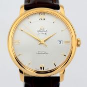 Omega / DE VILLE Prestige 18K Co-Axial Chronometer - Gentlmen's Yellow gold Wrist Watch