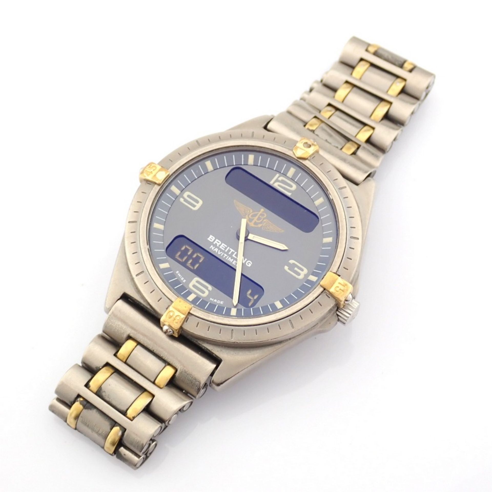 Breitling / Navitimer 80360 - Gentlmen's Titanium Wrist Watch - Image 3 of 16