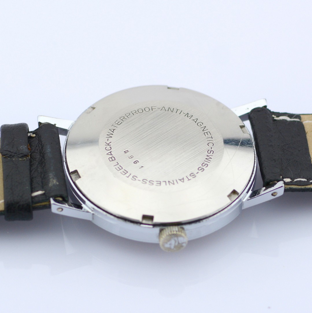 Bucherer / Vintage Automatic Date - Gentlmen's Steel Wrist Watch - Image 4 of 5