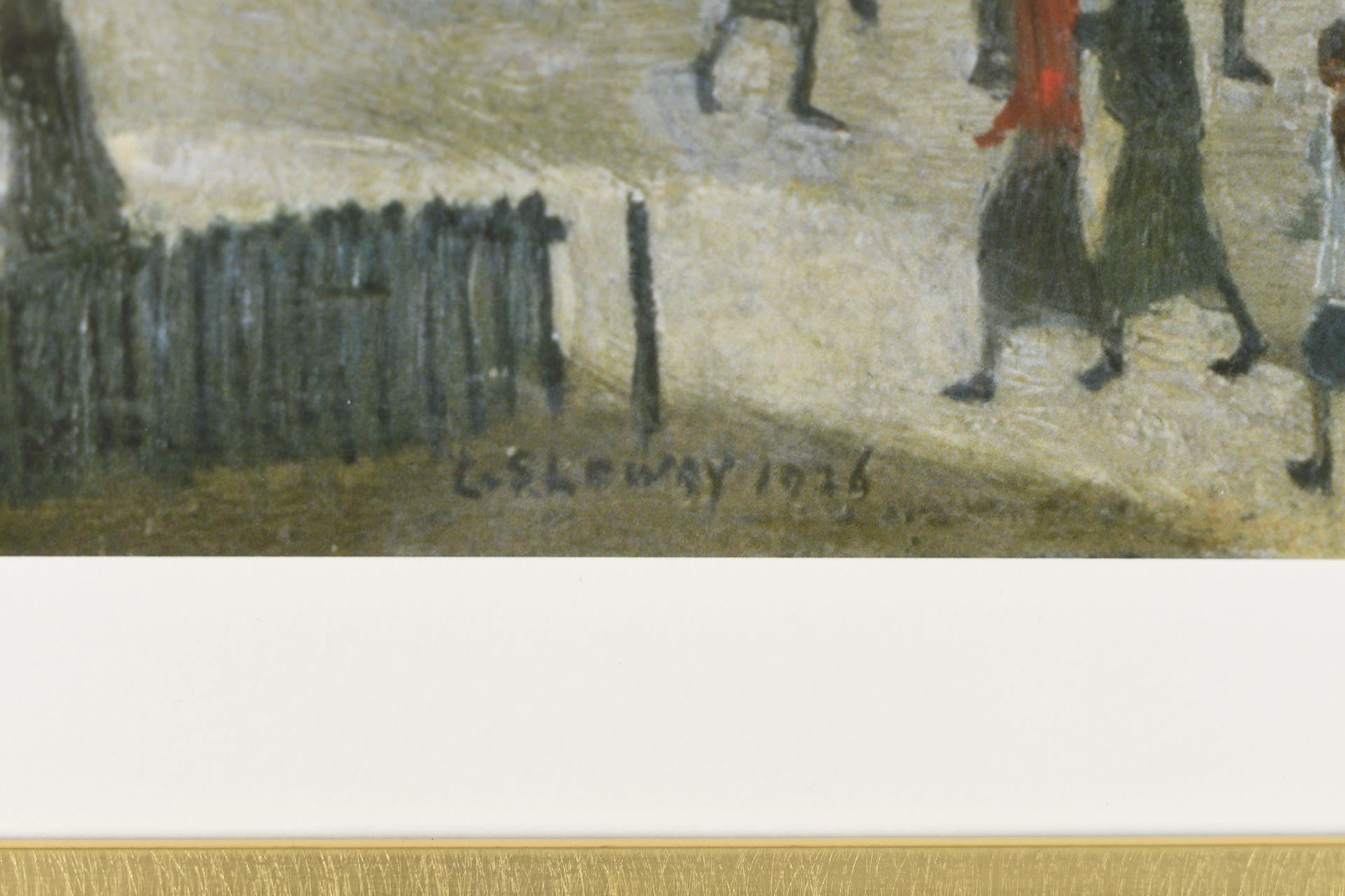 L.S. Lowry Limited Edition "An Accident" - Image 4 of 10