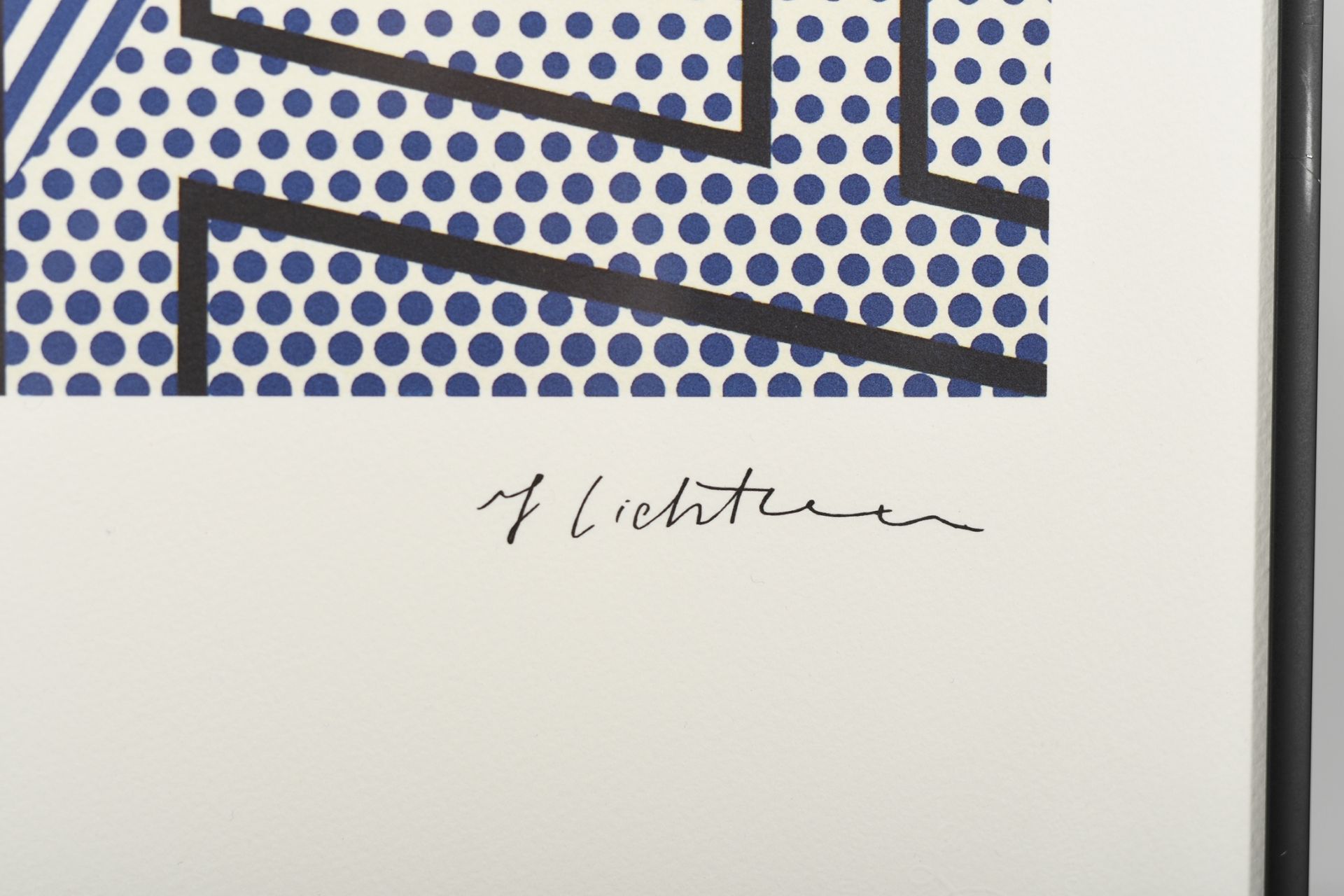 Roy Lichtenstein Limited Edition Silkscreen. - Image 3 of 12