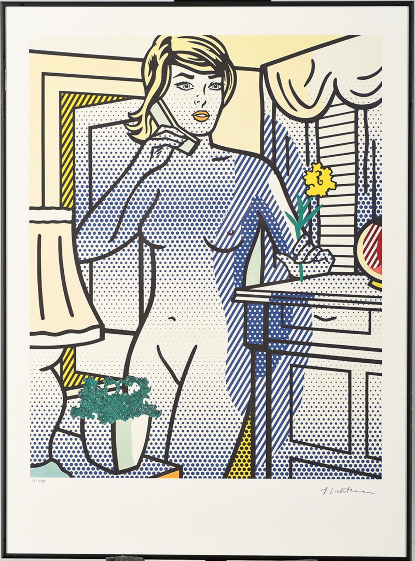 Roy Lichtenstein Limited Edition Silkscreen.