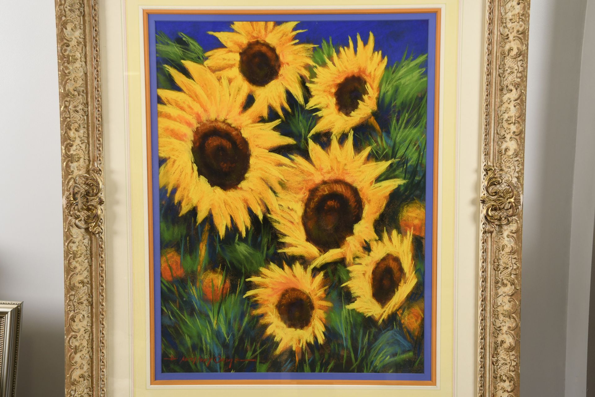 Anthony Orme "Sunflowers" Painting - Image 2 of 6