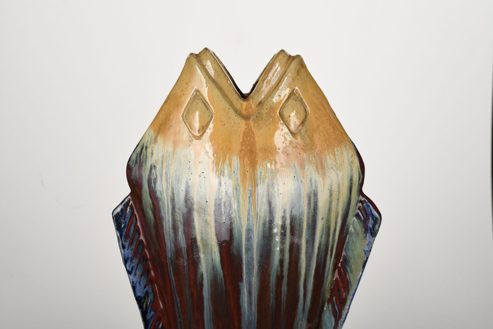 Hand Made Fish Vase - Image 5 of 16