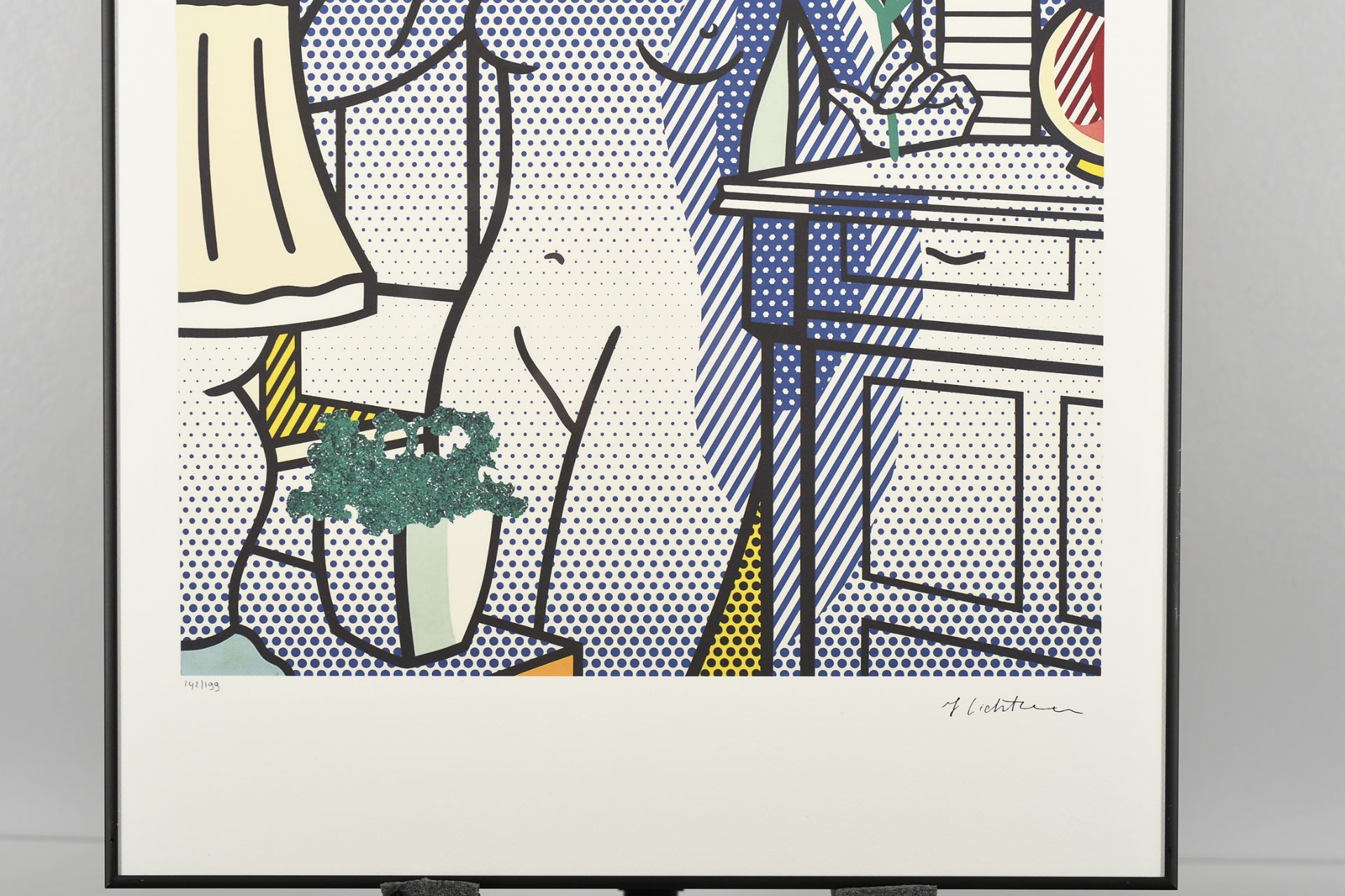 Roy Lichtenstein Limited Edition Silkscreen. - Image 9 of 12