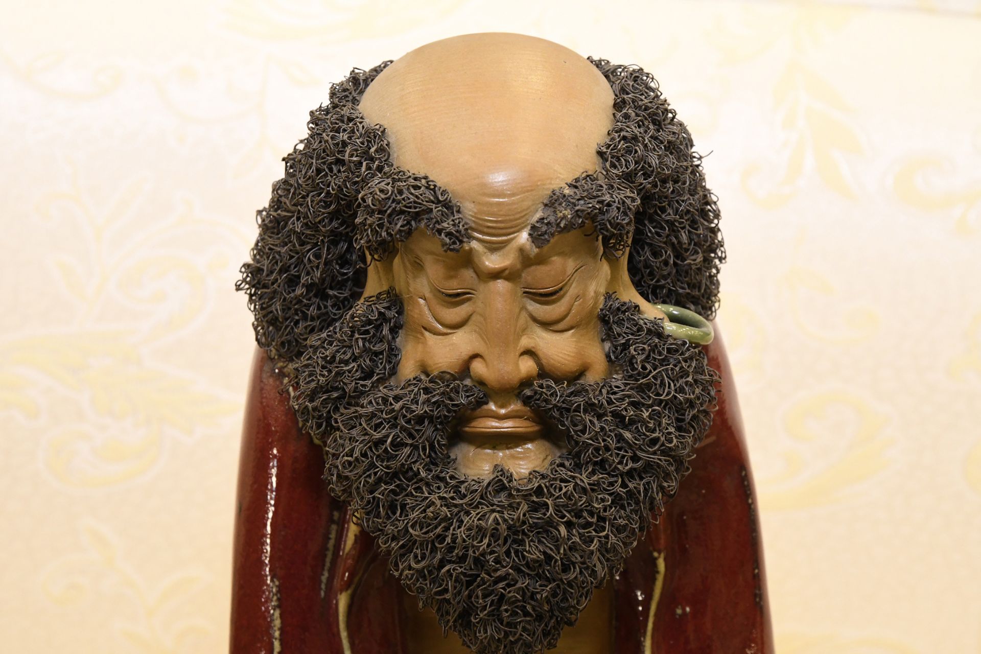 Original Shiwan Porcelain Art Sculpture - Image 2 of 6