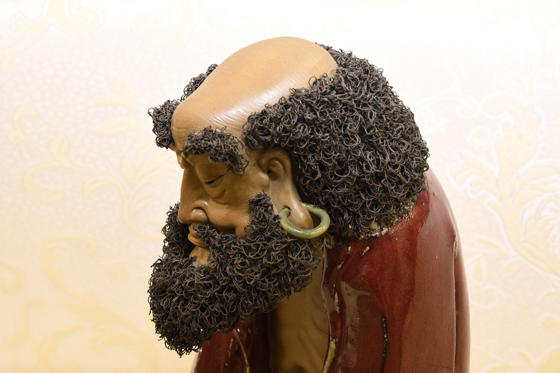 Original Shiwan Porcelain Art Sculpture - Image 6 of 6