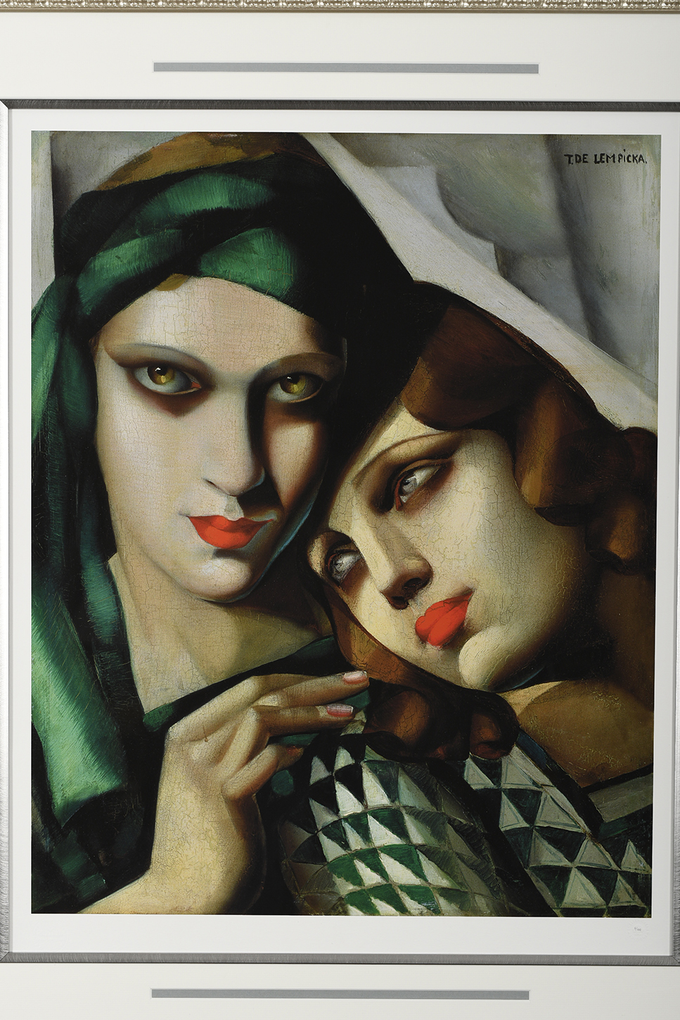 Tamara de Lempicka "The Green Turban" Signed Limited Edition. - Image 3 of 11