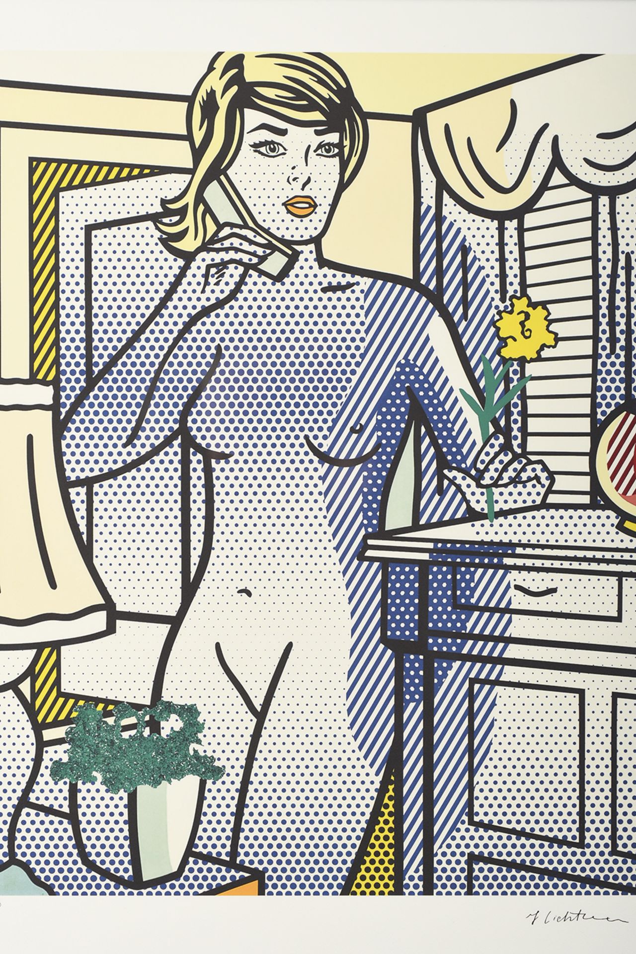 Roy Lichtenstein Limited Edition Silkscreen. - Image 2 of 12