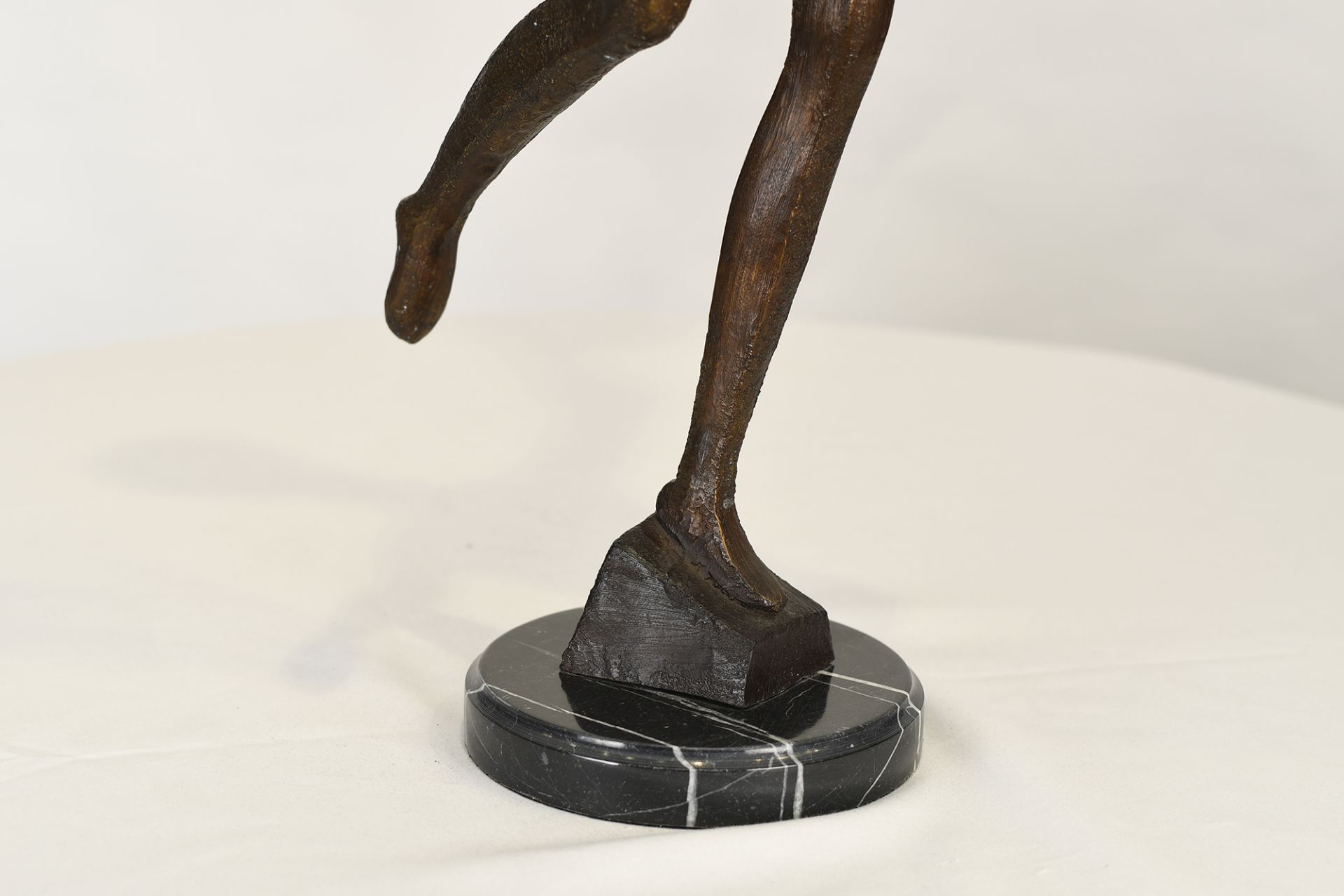 Modern Bronze Sculpture - Image 5 of 6