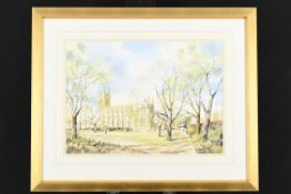 Original Watercolour Painting "Chelsea" by English Artist John Chisnall