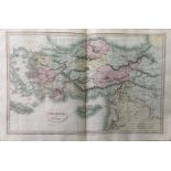 Ancient Asia Minor et Syria Charles Smith Classical Map 1809.