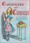 64 Yrs. Old Alice In Wonderland Guinness Print Curiouser & Curiouser.