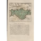 Isle of Wight 1783 Francis Grose Copper Plate Coloured County Map.